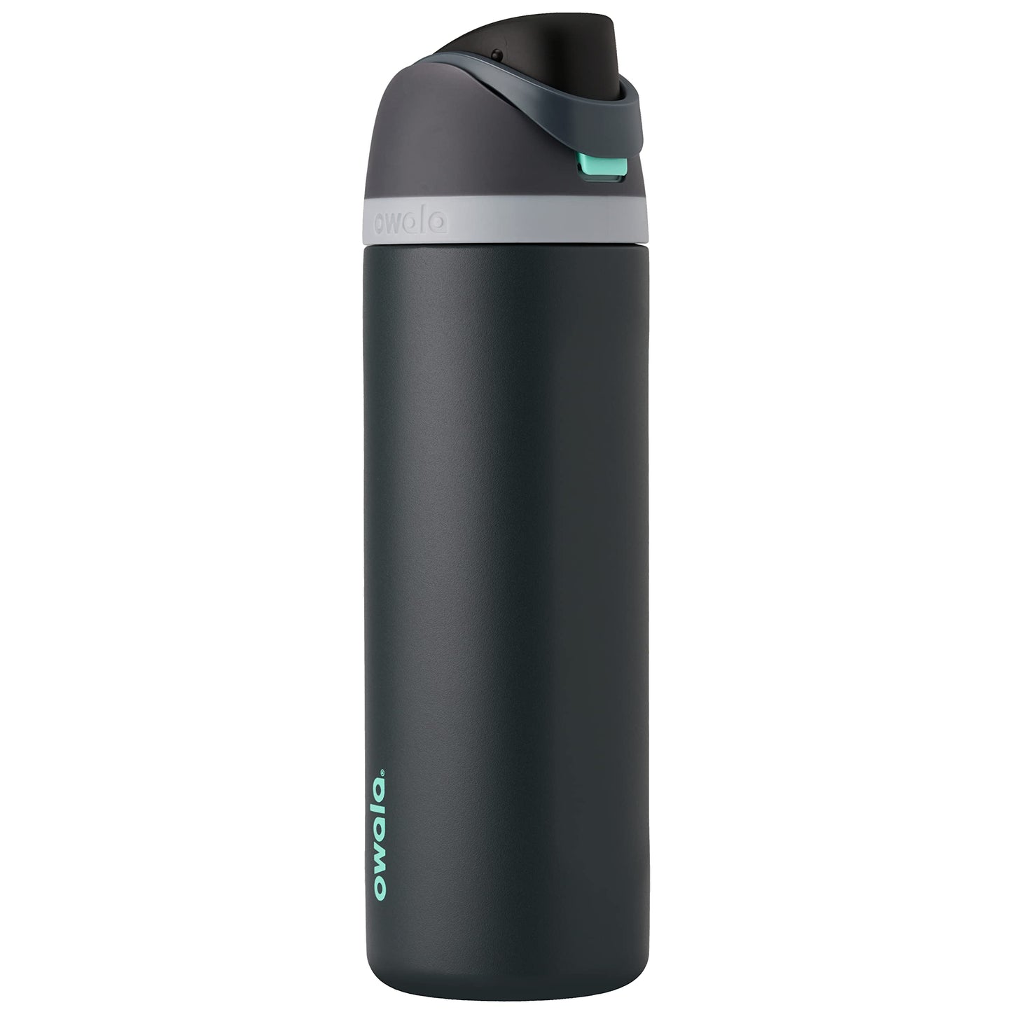 Owala FreeSip Insulated Stainless Steel Water Bottle with Straw for Sports, Travel, and School BPA-Free Sports Water Bottle, 40 oz, Foggy Tide