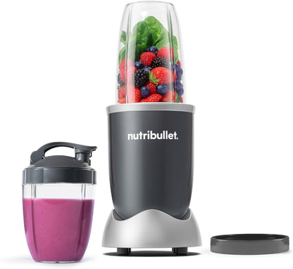 Nutribullet Personal Blender - 24 Ounces, 600 Watt | Perfect for Shakes, Smoothies & Food Prep - Gray