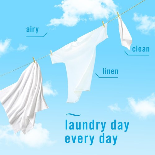 Febreze Bathroom Air Freshener | Odor-Fighting Plug-In for Small Spaces | Linen & Sky Scent, 4 Count