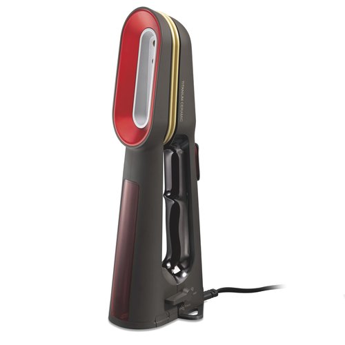 CHI SteamPress 3-in-1 Handheld Garment Steamer & Clamping Steam Iron, No Ironing Board Needed, 200ml Water Tank, 9 Minutes of Steaming, 25 Second Fast Heat-Up, 1500 Watts, 10’ Cord, Black (11600)