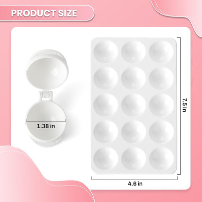 MITCHENIFY Cake Pop Mold Set - Round Sphere Press with Tray & Cutter for Home Baking | Perfect for Parties & Weddings
