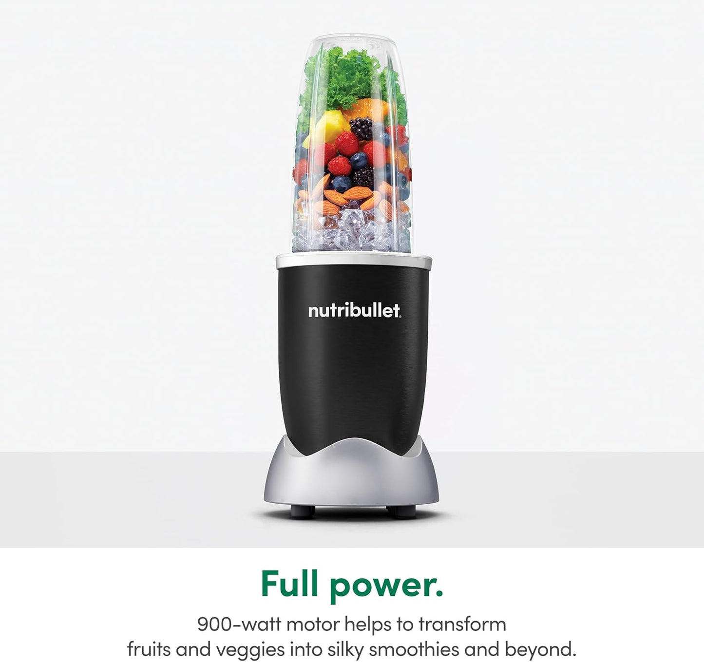 NutriBullet Pro 13-Piece Blender Set - Powerful 900W Motor in Sleek Onyx Black