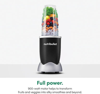 NutriBullet Pro 13-Piece Blender Set - Powerful 900W Motor in Sleek Onyx Black