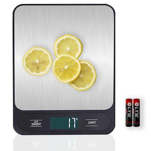 Skiennix Digital Kitchen Scale - Accurate Weight Measurement in Grams & Ounces | 11lb Capacity, LCD Display