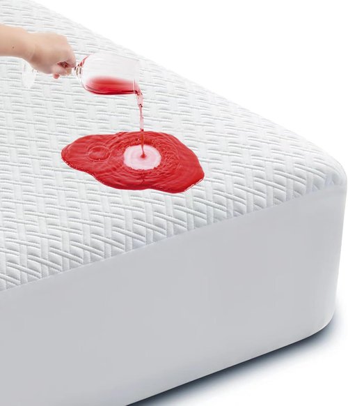 Cozymaker Waterproof Mattress Protector - Cooling Fitted Cover for 8-21" Deep Pocket | Soft & Breathable