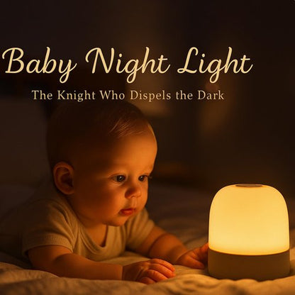 Saincustom Night Light for Kids, Baby Light for Nursery,12 Colors Changing Modes & Stepless Dimming, Nursery Night Lamp,Rechargeable Night Light for Breastfeeding,BPA Free,Touch Control