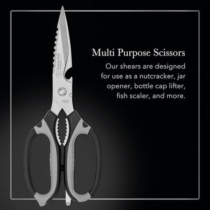 Hammer Stahl Kitchen Shears - Premium Stainless Steel Blades for Effortless Cutting