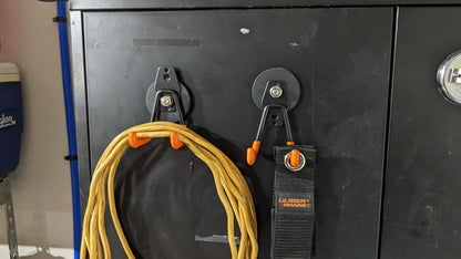 ULIBERMAGNET Heavy Duty Magnetic Garage Hooks - 10 Pack Strong Hooks for Tools & Storage | Orange