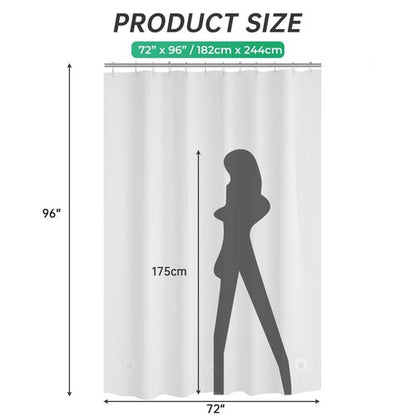 AmazerBath 72x96 Shower Curtain Liner Plastic, Extra Long Shower Curtain Thick PEVA, Frosted Bathroom Curtain Liner 96 Length, Heavy Duty Shower Curtain with 3 Weighted Stones and 12 Grommet Holes
