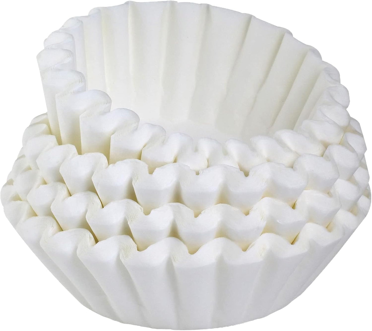 Regine Switzerland 4-Cup Coffee Filters - 100 White Basket Filters for Perfect Brewing