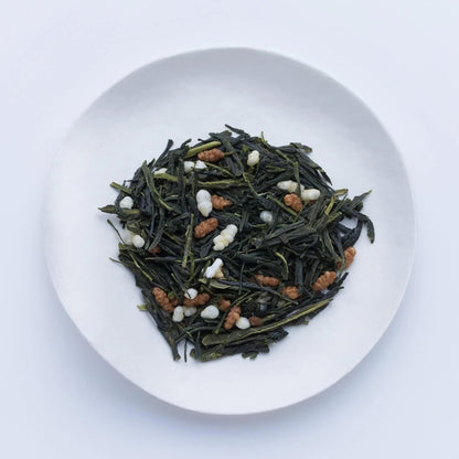 Ippodo Tea - Genmaicha (100g) - Light & Soothing Bancha with Roasted Rice - For Everyday Sipping - Kyoto Since 1717