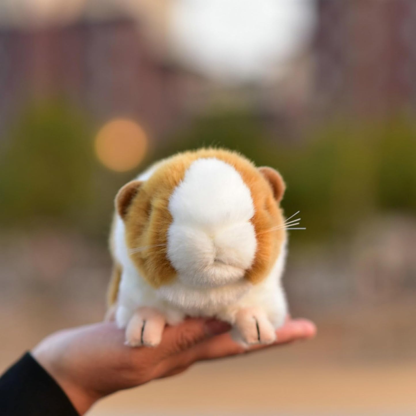 Simulated Hamster Plush Toy - Realistic Guinea Pig Doll for Kids | Soft and Squeezable Design
