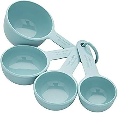 KitchenAid Measuring Cups - Set of 4 in Aqua Sky | Perfect for Precise Baking and Cooking