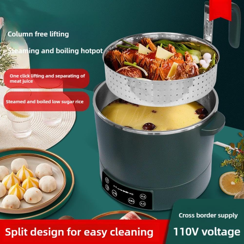 Low Sugar Rice Cooker,Lifting Sugar Removal Rice Cooker with Fast Cooking,Intelligent Stainless Steel Rice Cooker,Rice Cooker with Fast Heating Speed,Touch Control for Family Use
