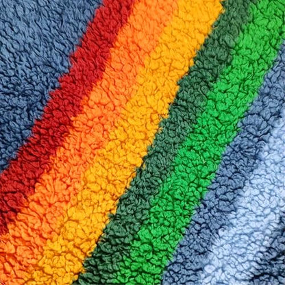Navy Blue Boho Sherpa Fleece Blanket 80x90 Inch - Ultra Soft Aztec Throw for Bed Couch Camping