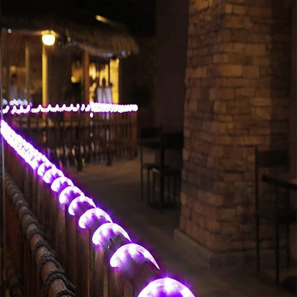 360 LED Rope Lights by [Brand Name] - 50ft Waterproof Flexible Tube Lights with 8 Modes | Perfect for Outdoor Decor