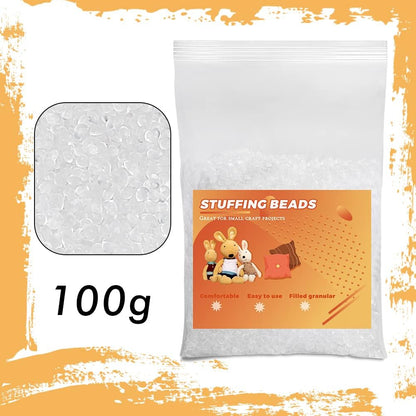 Stuffing Beads | 3.5oz Weighted Pellets for Stuffed Animals & Crafts - Heavy Filler, 100g