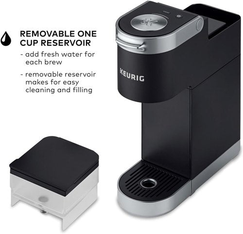 Keurig K-Mini Plus Coffee Maker - Single Serve K-Cup Pod Brewer | 6-12oz Brew Size, Matte Black