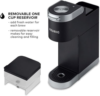 Keurig K-Mini Plus Coffee Maker - Single Serve K-Cup Pod Brewer | 6-12oz Brew Size, Matte Black