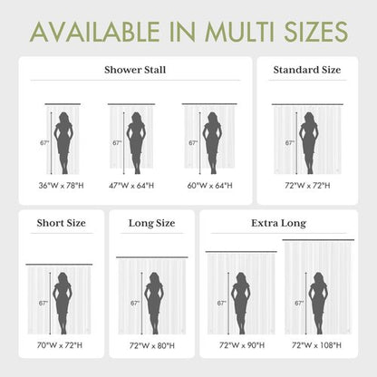 AmazerBath Extra Long Shower Curtain Liner 72x108, Clear Shower Curtain Liner Tall, Waterproof Plastic Shower Liner, Washable PEVA Shower Curtain with 3 Magnets and 12 Rustproof Metal Grommets