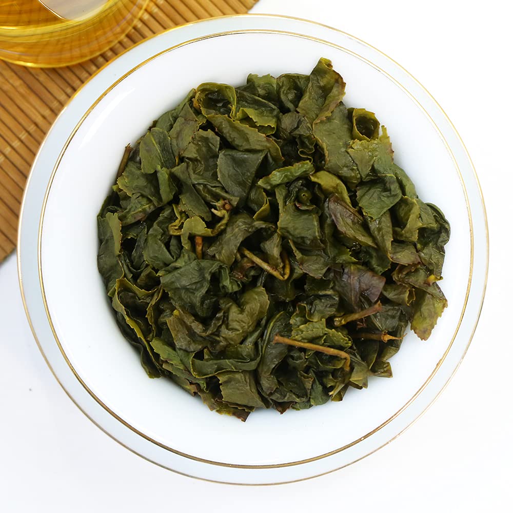 TEARELAE - Natural Taiwan Oolong Tea Loose Leaf - 5.29oz/150g - Alishan Hand-picked Premium High Mountain Tea From Taiwan - Gaoshan Cha Chinese Tea