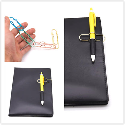 12-Pack Pen Holder Clips by [Brand Name] - Versatile Loop Holders for Notebooks & Journals | 3 Gold, 3 Rose Gold, 3 Blue, 3 Green