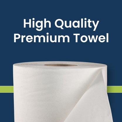 Marcal® Premium Hardwound Towels - 7.875” x 800’ Roll Towels | 6 Rolls/Case, Fits Most Dispensers