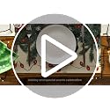 Christmas Cat Placemats Set of 4 12x18 Inch Seasonal Holiday Table Decor