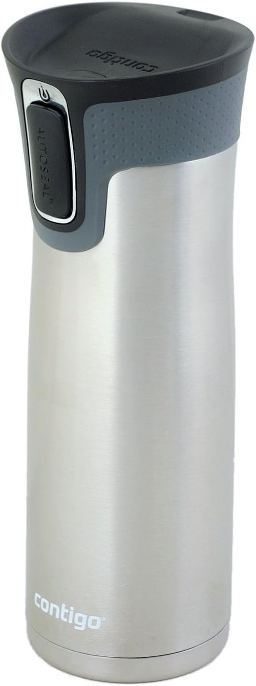 Contigo West Loop 20oz Travel Mug - Stainless Steel, Vacuum-Insulated, Spill-Proof | Keeps Drinks Hot for 5 Hours, Cold for 12 Hours