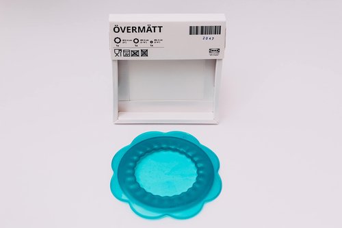 Ikea OVERMATT Silicone Food Lids, Set of 3, Multi-Colour
