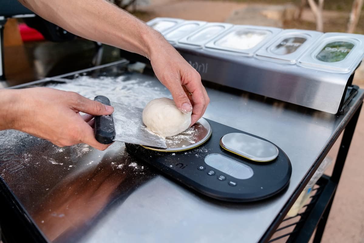 Ooni Dual Platform Digital Scales - Accurate Baking & Cooking Scales - LCD Display | Essential Pizza Oven Accessory