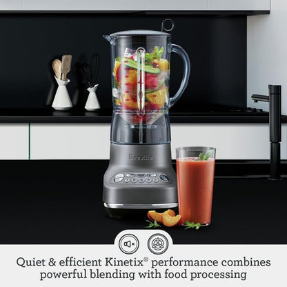 Breville Fresh And Furious Blender - High-Performance Silver Kitchen Appliance