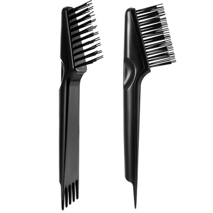 Yaomiao Hair Brush Cleaner Tool - 2-in-1 Dual Edge Brush & Comb Cleaner for Home & Salon Use | 2 Pack