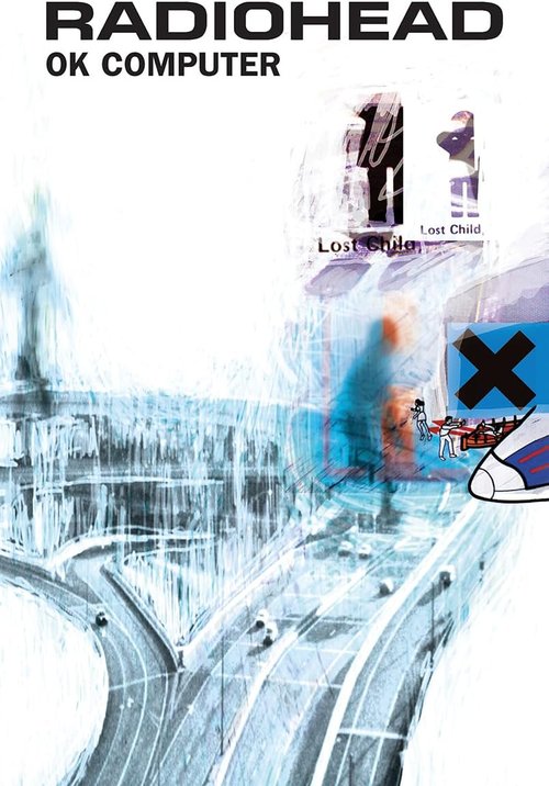 CinemaFlix Radiohead OK Computer Poster - Stunning Wall Art | 24 x 36 Inches (Unframed)