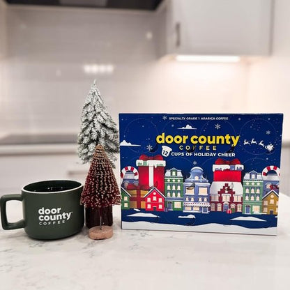 Holiday Cheer Coffee by [Brand Name] - 12 Single Serve Cups Gift Box | 2025 Advent Calendar with Unique Flavors