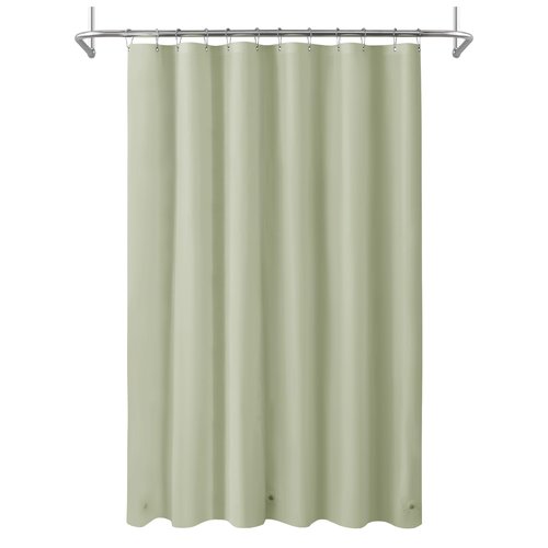 Mrs Awesome Sage Shower Curtain Liner with 3 Magnets, 72x72 Premium Flexible Sturdy Plastic Shower Curtain for Bathroom Lightweight & Waterproof, Desert Sage