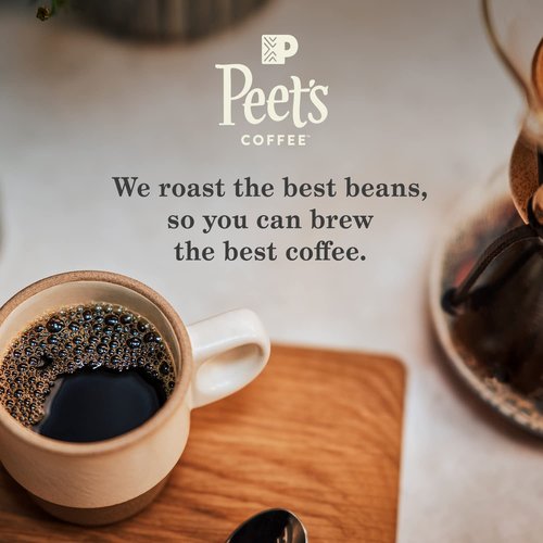 Peet's Coffee, Dark Roast Keurig K-Cup Pods, 100% Arabica Coffee - Holiday Blend 60 Count (6 Boxes of 10 K-Cup Pods)