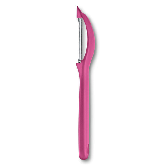 Victorinox Swiss Army Serrated Peeler, Pink (7.6075.5)