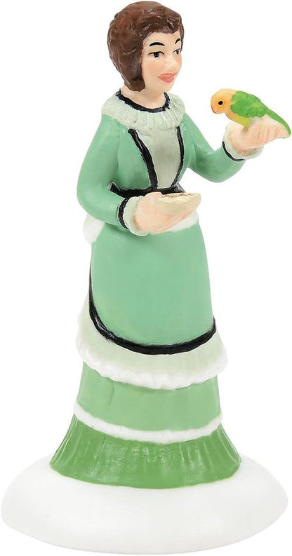 Department 56 Dickens Village Accessories - 40th Anniversary Limited Edition Lovely Bird Figurine | 2.4 Inch, Multicolor