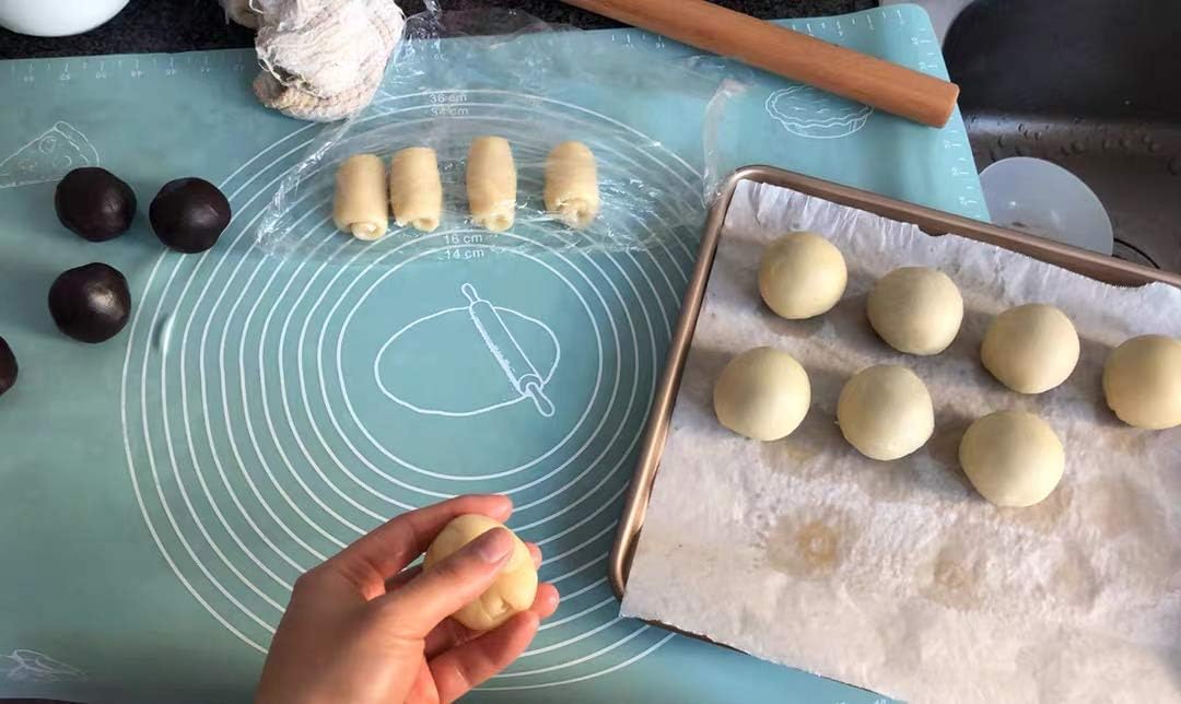 Walooza Nonstick Baking Sheets Set of 2 - 11 Inch Deep Cookie Trays | Heavy Duty & Easy Clean