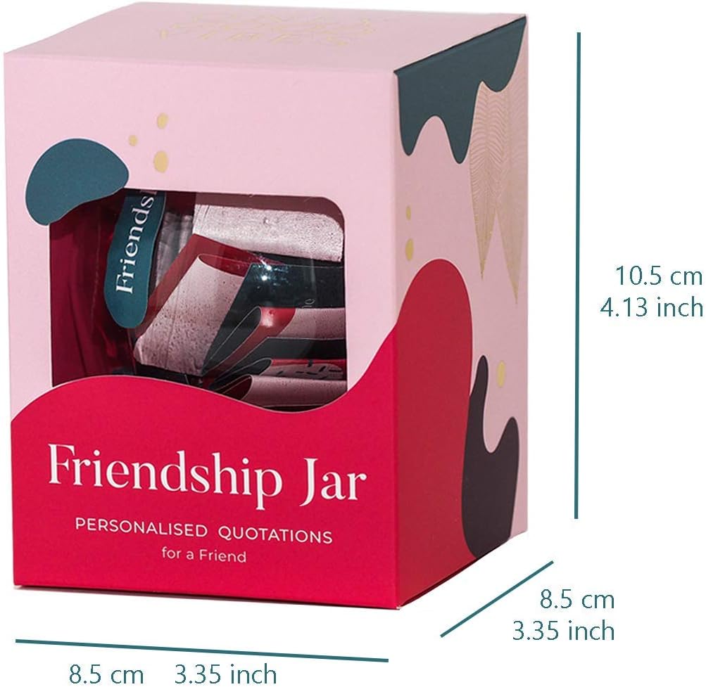Only Good Vibes Gift Jar - 31 Positive Quotes for Friends, Sisters & Loved Ones | Perfect for Birthdays & Holidays