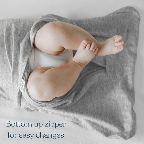 HALO Sleepsack Swaddle, 100% Cotton, Triangle Neutral, Multi, Small