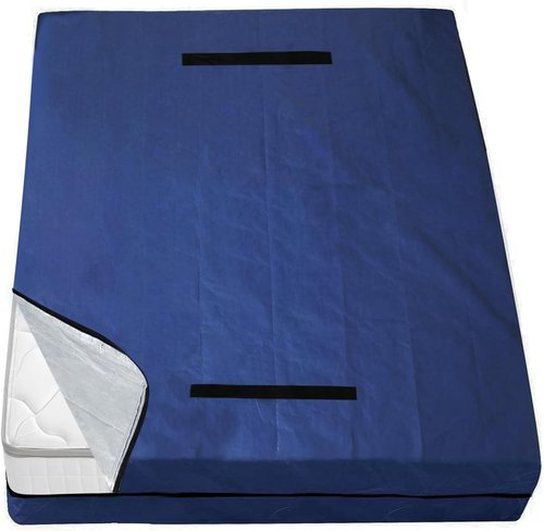 Mattress Bags for Moving - Waterproof Queen Size Cover with Heavy Duty Handles & Strong Zipper