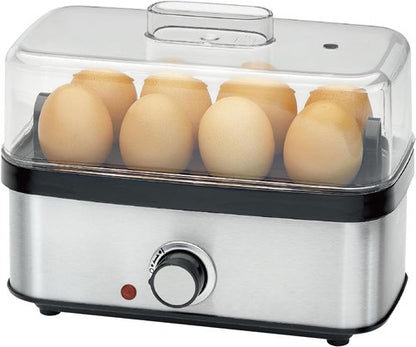 Electric Egg Cooker Rapid - 8 Egg Capacity for Perfect Hard Boiled, Soft Boiled, Poached, and Scrambled Eggs