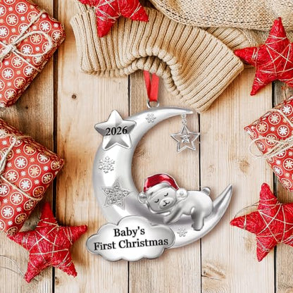 Baby's First Christmas Ornament 2026 Girl Boy Large Keepsake Decorations