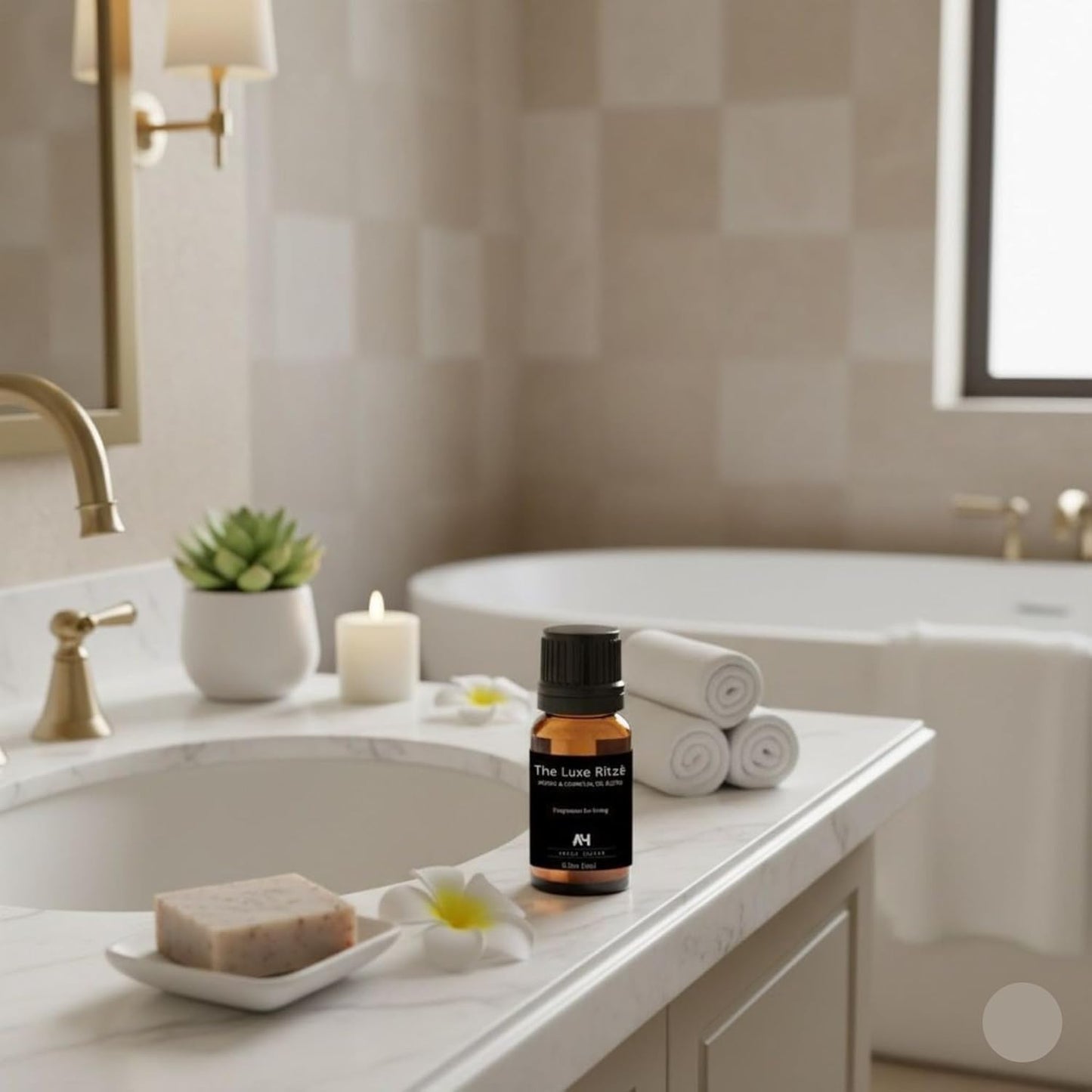 Ritz Carlton Hotel Diffuser Oil - Luxurious Essential Oils for Humidifiers | 10mL Glass Bottle with Dropper