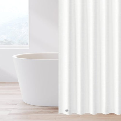 EHZNZIE Shower Curtain Liner Light Weight PEVA, Shower Liner 72x84 Inches, Waterproof, No Chemical Smell with 12 Rust Proof Metal Grommets for Bathroom Shower Curtain, Frosted