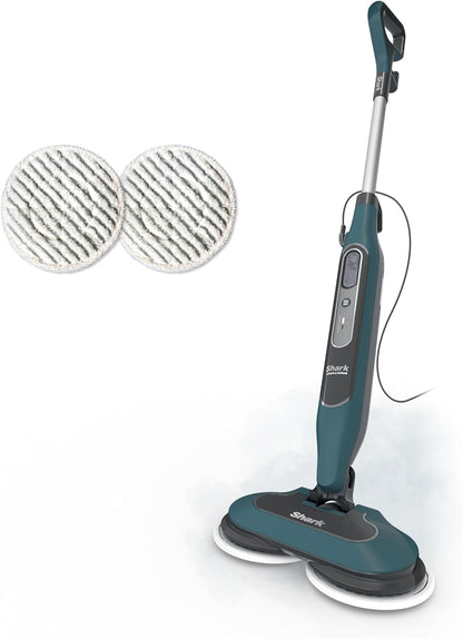 Shark Steam & Scrub Hard Floor Steam Mop - All-in-One Sanitizing with 2 Steam Modes & XL Water Tank | Teal S8002BRN