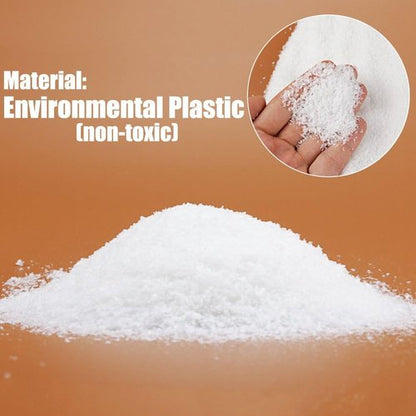 Artificial Snow - 8 Liters | Perfect for Decorations and Handcrafts - 9.2 oz Size