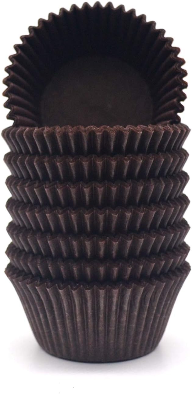 Premium Cupcake Liners by [Brand Name] - Greaseproof Muffin Baking Cups, Standard Size, 200-Count